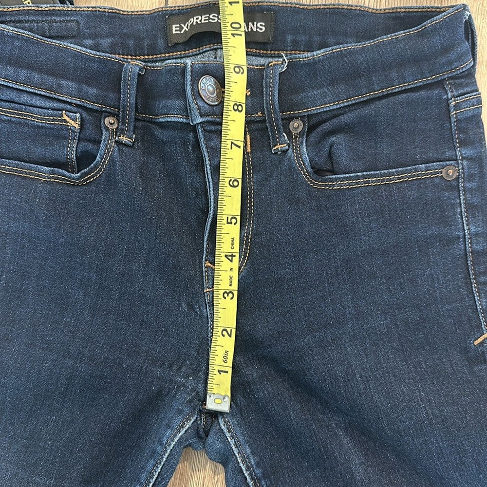 Express Mid Rise Legging Jean- 4R - Picture 4 of 4